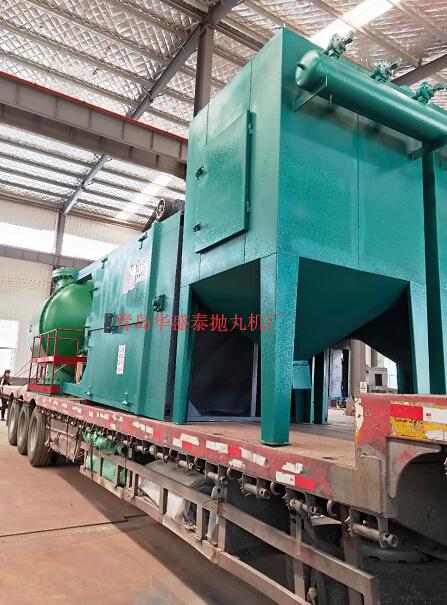 雙吊鉤拋丸機一臺3710一臺377發往內蒙古包頭2019年