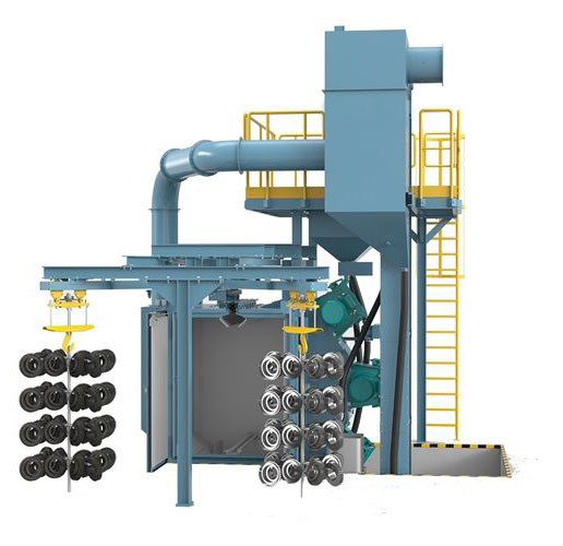 Q3720環保型吊鉤式拋丸機有哪些優點?